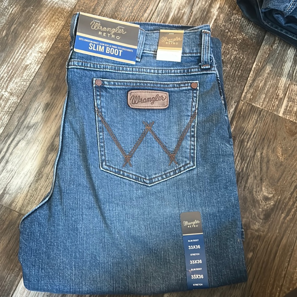 Mens wrangler bootcut jeans